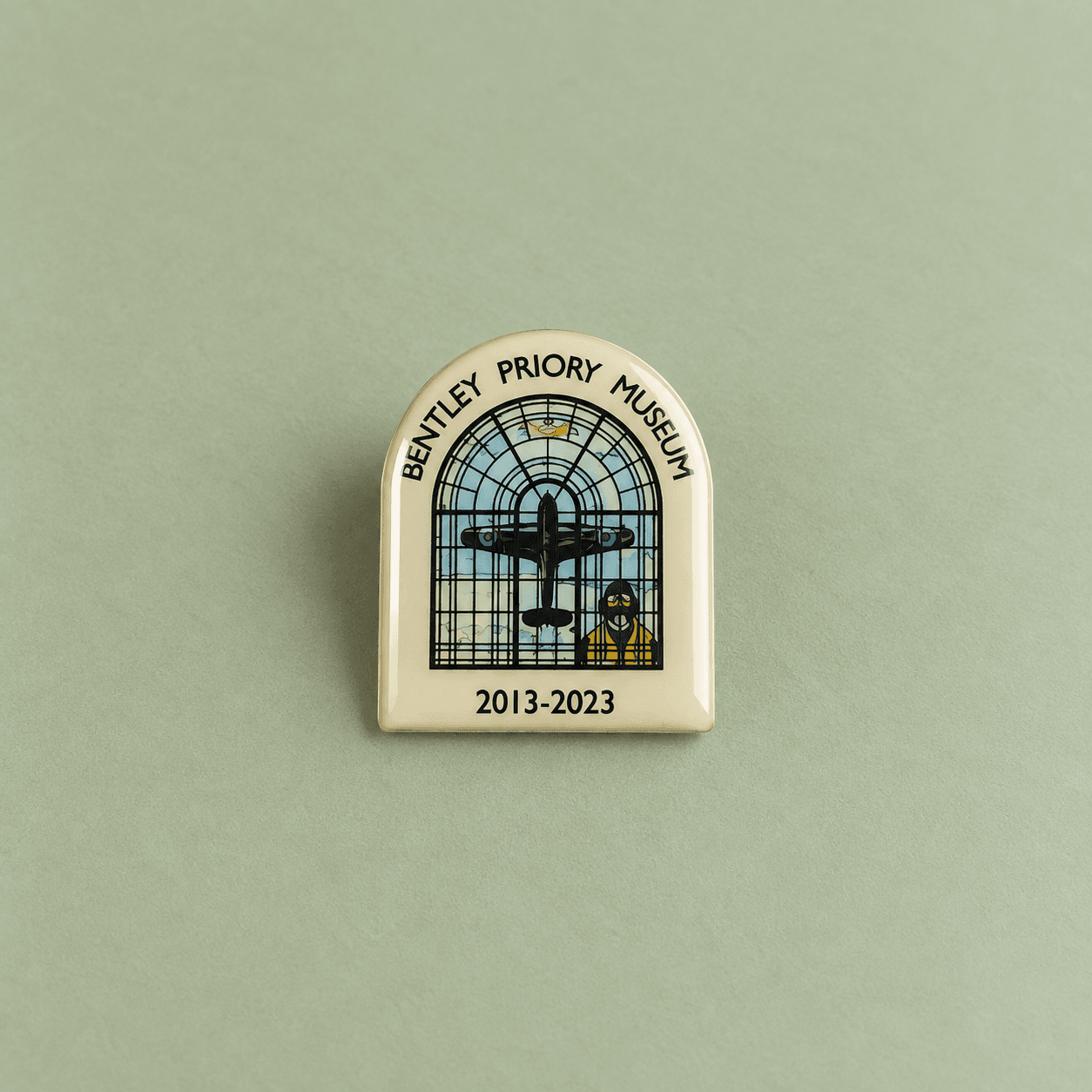 Printed pin badge example 8