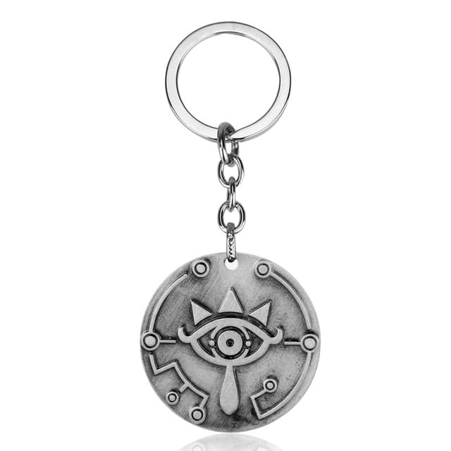Die-struck keyrings: cast aluminum keyring