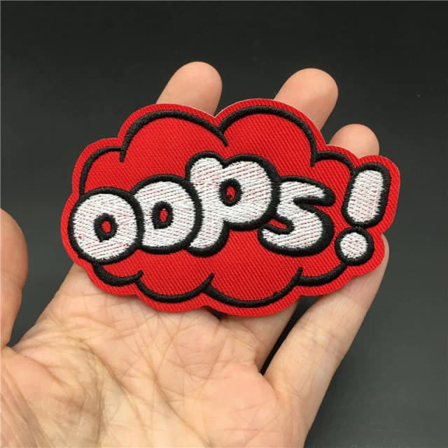 Woven patches: iron-on patches for clothing