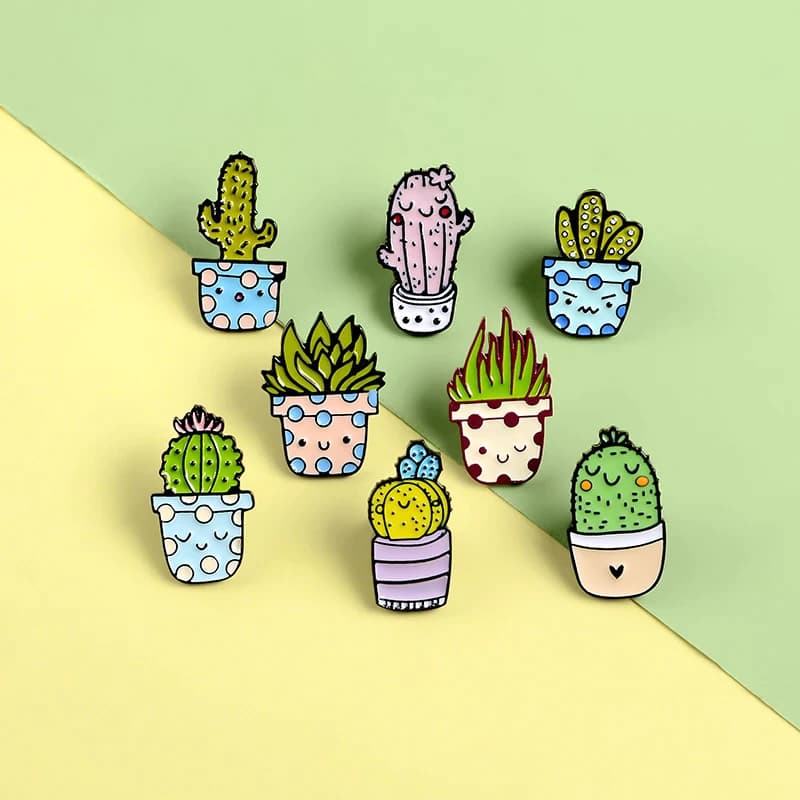 Soft enamel pin badges from the live page: bespoke soft enamel pins