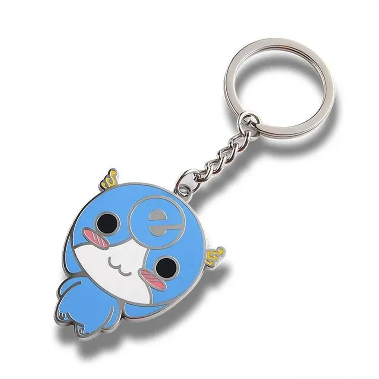 Hard enamel keyrings from the live page: cat-shaped keychain