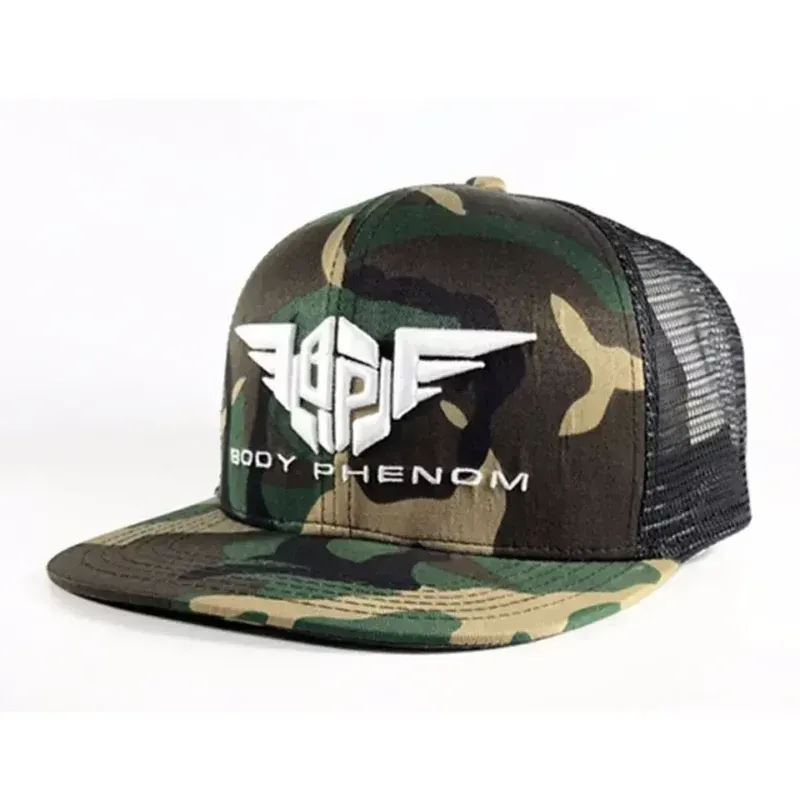 Custom camo snapback hats
