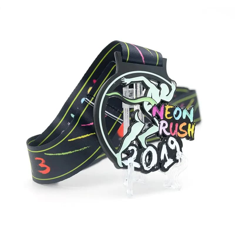 Custom enamel medal