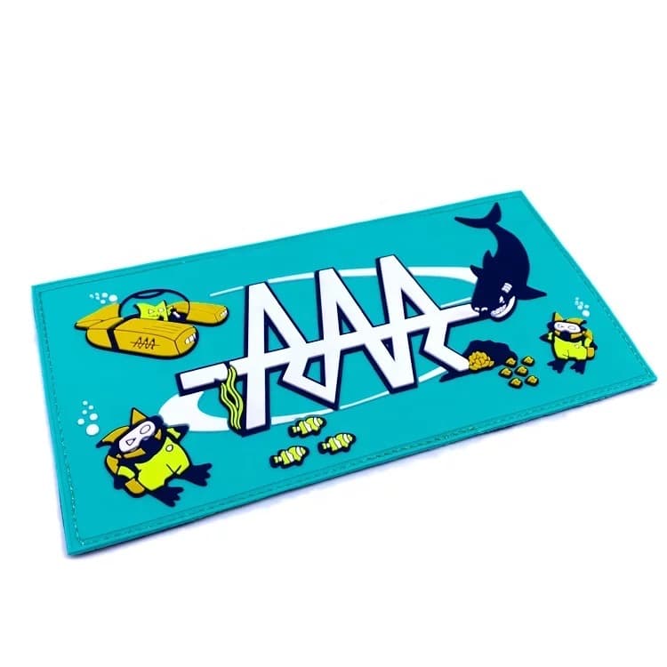 PVC rubber patches from the live PVC Rubber Patches page: promotional silicone badges