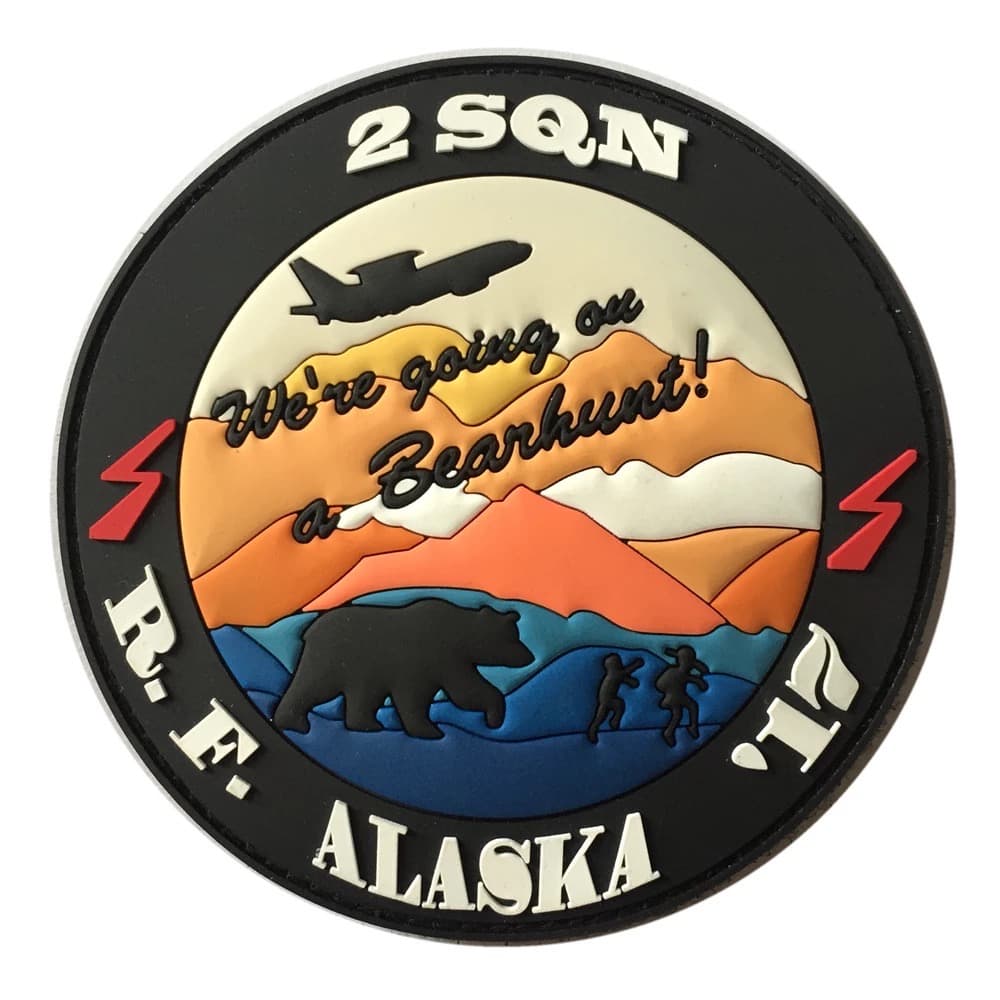 PVC rubber patches: raised lettering