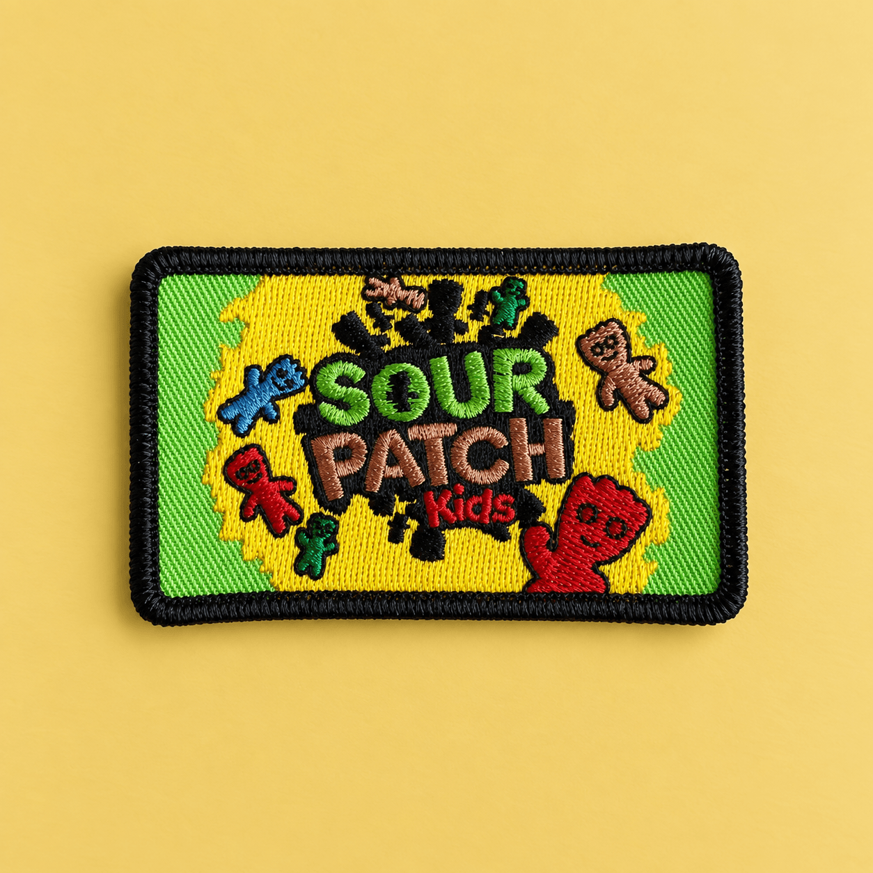 Custom embroidered patch: Super Patch design