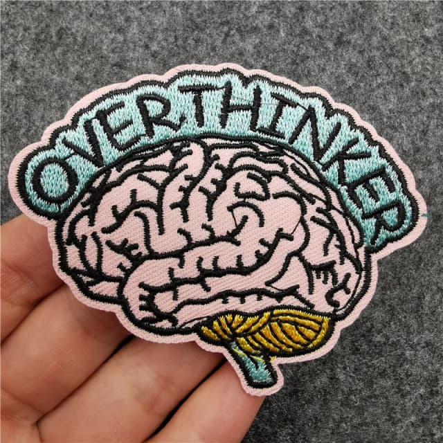 Woven patches from the live Custom Woven Patches page: rock patches on clothing